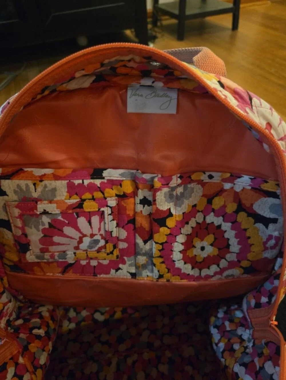 Vera Bradley Pixie Blooms Campus Backpack